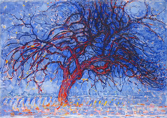 Piet_Mondrian,_1908-10,_Evening;_Red_Tree.jpg