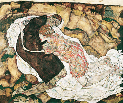 Egon Schiele, 1915. Death and the Maiden.jpg