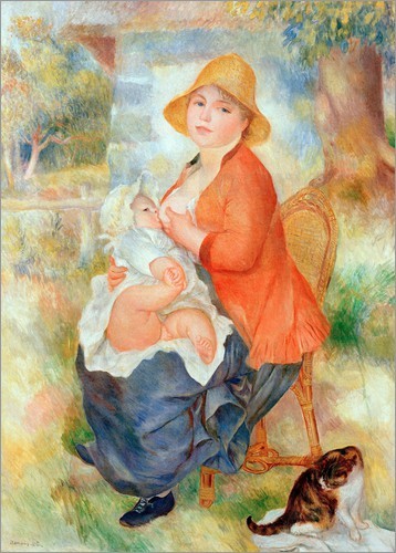 Maternity or Nursing (Aline and her Pierre), 1886.jpg