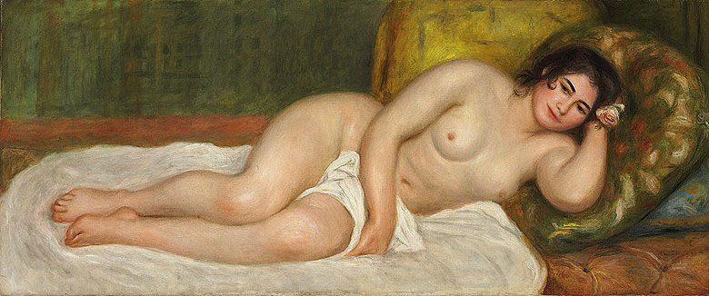 Pierre-Auguste Renoir (1841-1919), Femme nue couchée, Gabrielle, painted in 1903.jpg