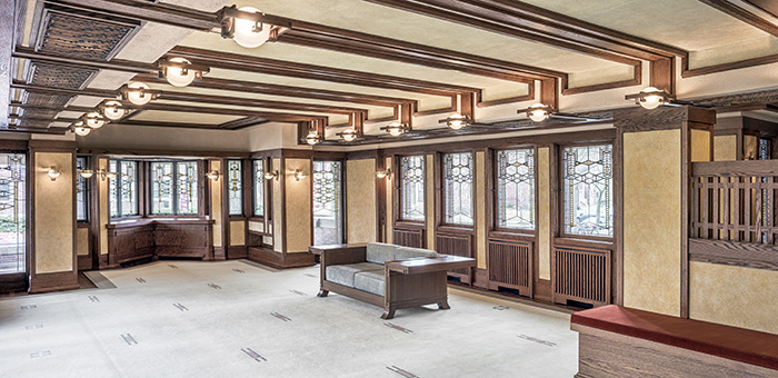 Robie House living area_photo by James Caulfield_courtesy of Frank Lloyd Wright Trust.jpg