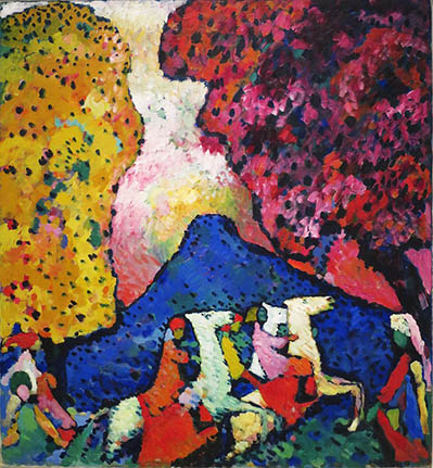 Vasily_Kandinsky, Munich-Schwabing with the Church of St. Ursula (1908).jpg