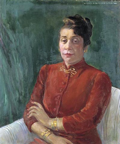 Laura Wheeler Waring, Portrait of Alma Thomas, ca. 1945, oil on canvas, Smithsonian American Art Museum.jpg