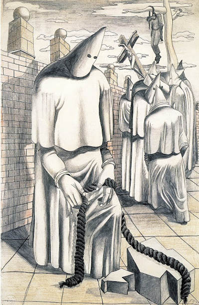 Conspirators, drawing, 1930.jpg