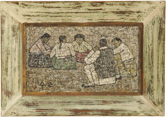 2688_788_PARK SOOKEUN_Five seated figures-w-frame.jpg