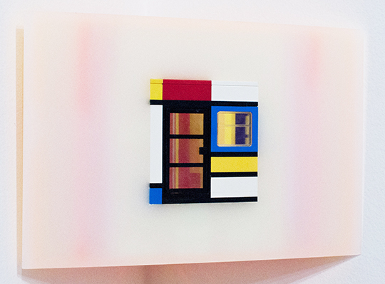 Mondrian's conner I, 2012, H6 x W8   x D5 inches, LEGO & Plexiglas.JPG