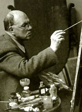 Edward Hopper Painting at his easel 2.jpg