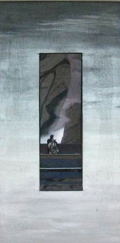 2000.     The self-examination   12”x23”x4.jpg