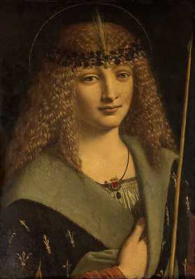 Giovanni Antonio Boltraffio, Portrait of a Boy as Saint Sebastian.jpg