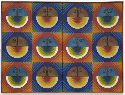 Naissance-B, 1967, by Ha Chong-Hyun. Oil and collage on canvas. Ha Chong-Hyun Art Center. Photo by Sangtae Kim.jpg