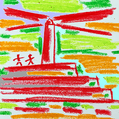 Untitled 4, 2023, 8 x 8 in, Oil Pastel on Paper.jpg.jpg
